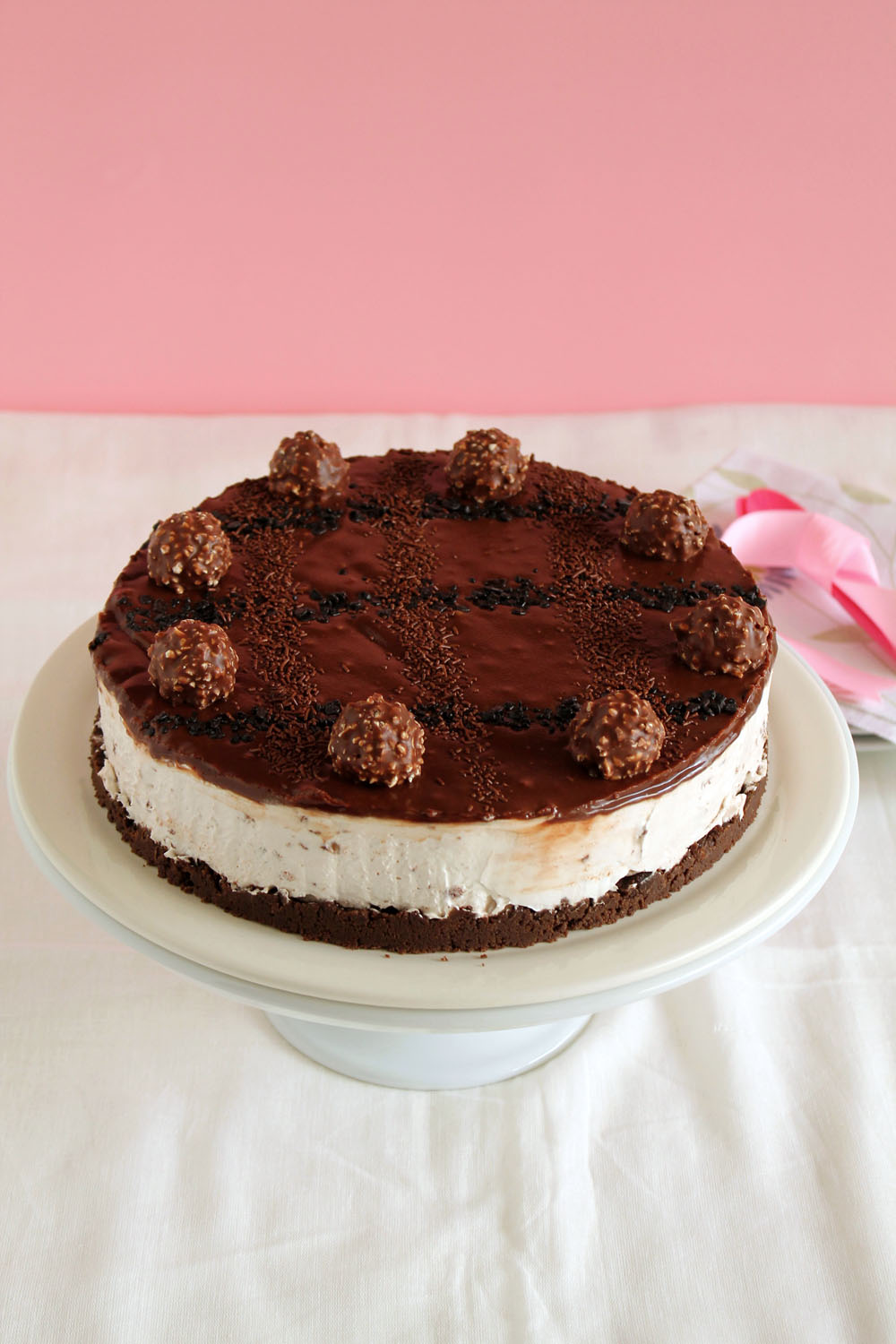 Ferrero Rocher Cheesecake